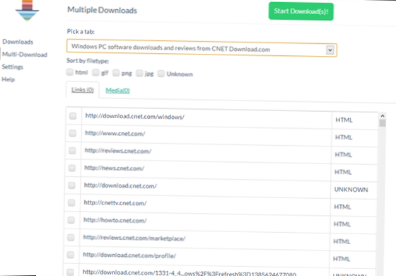 Obtenga un verdadero administrador de descargas en Chrome con filtros, alertas