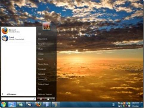 Get Exact Windows 7 Taskbar Look In XP With ViGlance