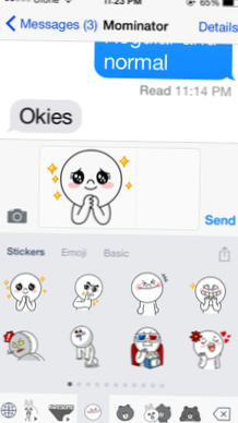 Get LINE Messenger App's Emojis Without Installing The App Itself [iOS]
