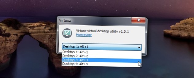 Get Up To Four Virtual Desktops On Windows 7