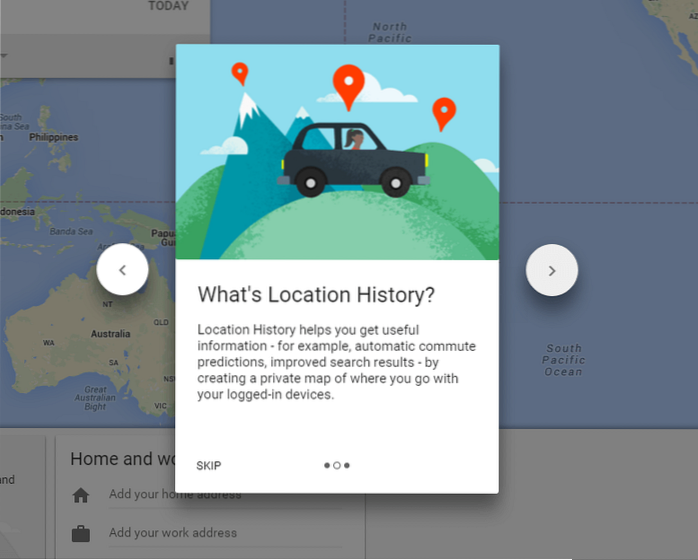 Google Timeline Tool Your stored Location History