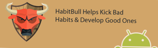 HabitBull hjelper deg med å bryte en dårlig vane eller utvikle en god en [Android]