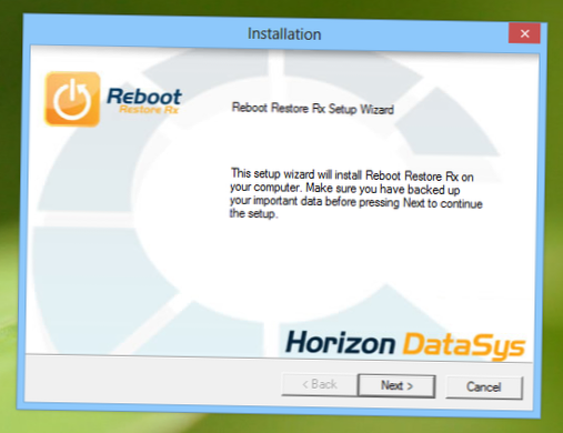 Fai in modo che il tuo PC si ripristini automaticamente a uno stato definito dopo il riavvio