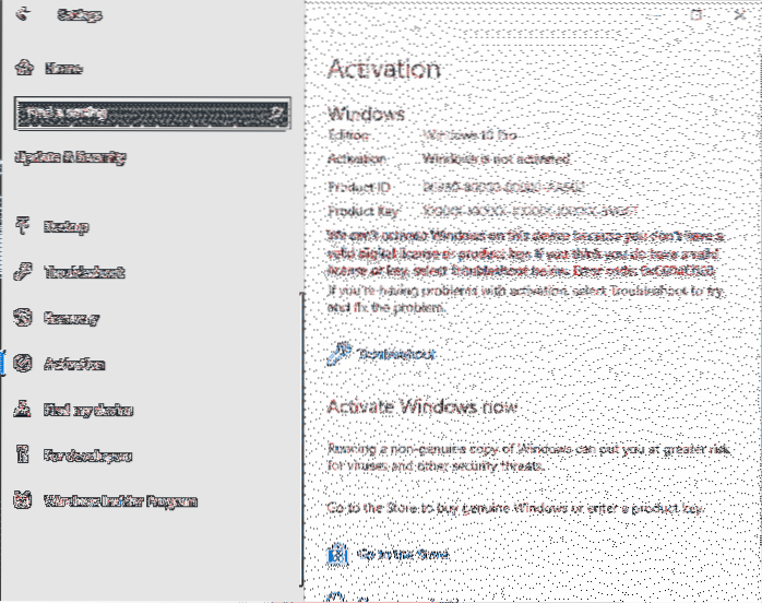 Cât timp puteți utiliza Windows 10 fără activare?