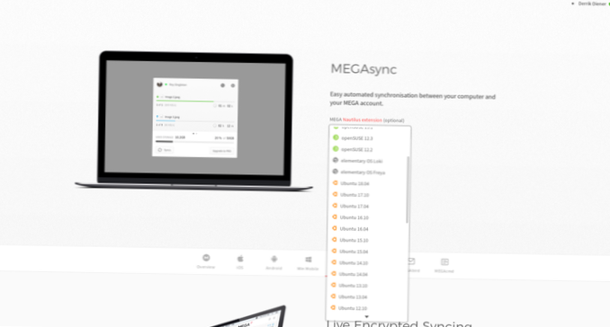 Sådan får du adgang til megafiler på Linux