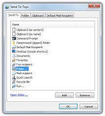 Come accedere a Invia a cartella in Windows 7 e Vista