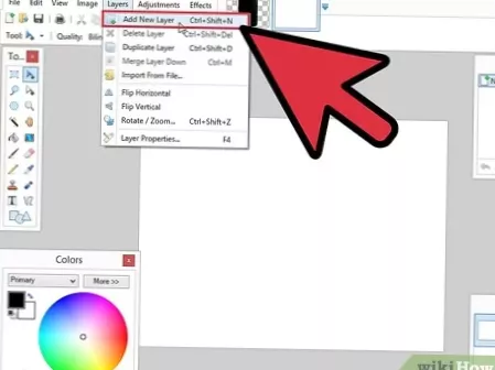 How to add a drop shadow in Paint.net on Windows 10