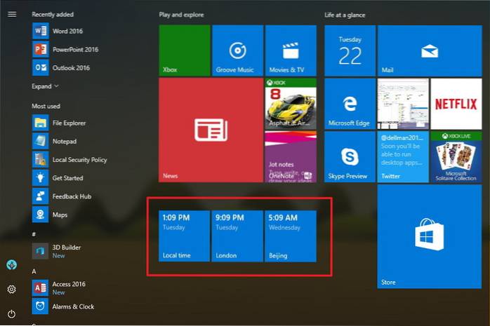 How To Add Additional Clocks To Windows 10