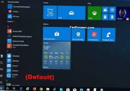 Comment ajouter une application à toutes les applications dans le menu Démarrer de Windows 10