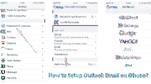 How To Add An Outlook.com Email Address (Account) To iPhone