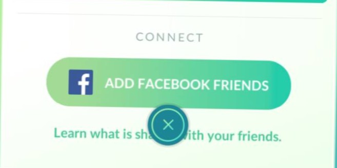 Cómo agregar amigos de Facebook en Pokémon Go