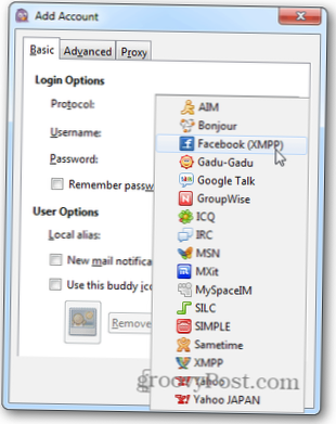 How To Add Facebook Messenger Chat On Linux With Pidgin IM
