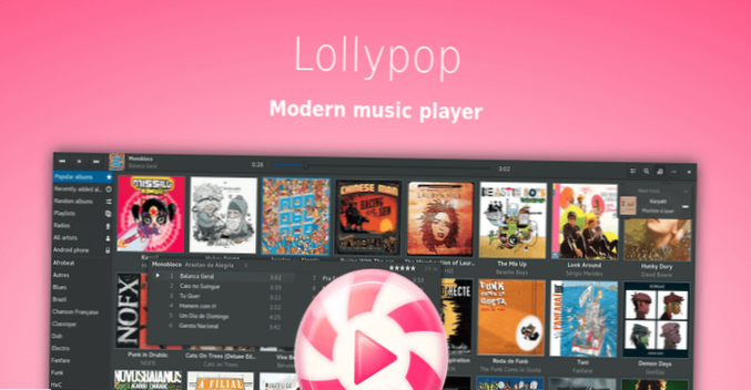 Comment ajouter des fichiers musicaux à Lollypop sous Linux