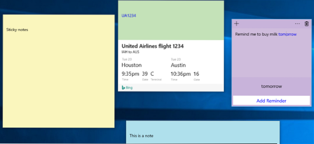 How To Add Pictures To Sticky Notes In Windows 10
