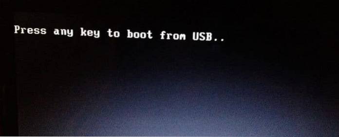 How To Add “Press Any Key To Boot From USB” To Bootable Windows USB