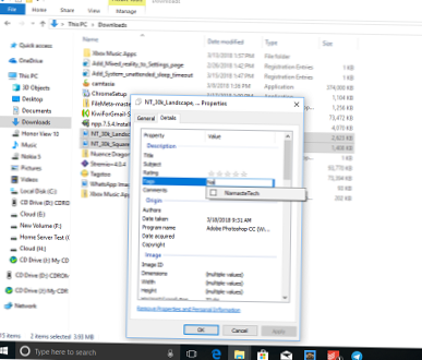 How to add tags to files on Windows 10