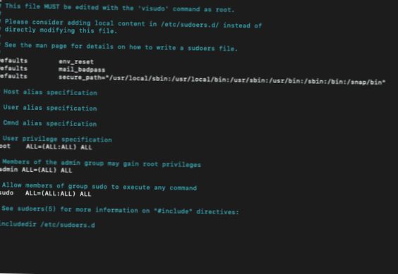 Come aggiungere utenti al file Sudoer su Linux