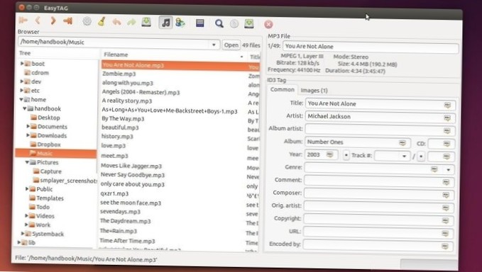 How to auto tag music files on Linux