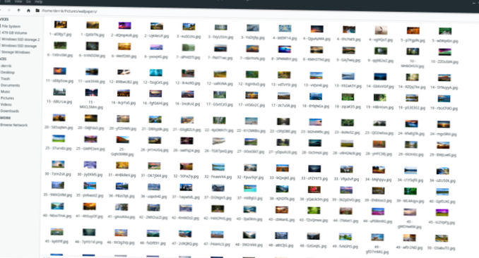 How to automatically change wallpapers in XFCE