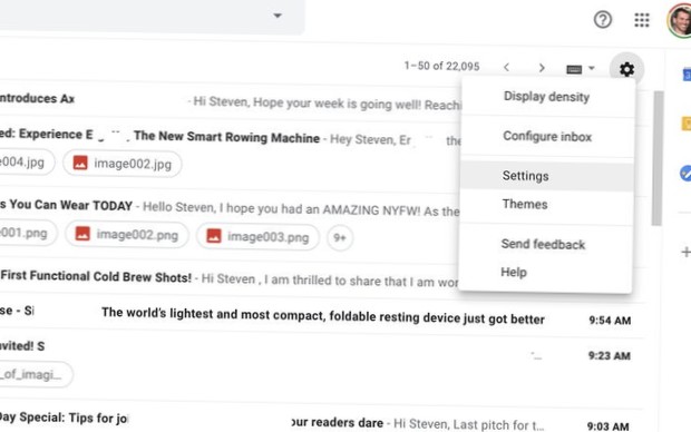 Como encaminhar e-mails automaticamente de um endereço específico no Gmail