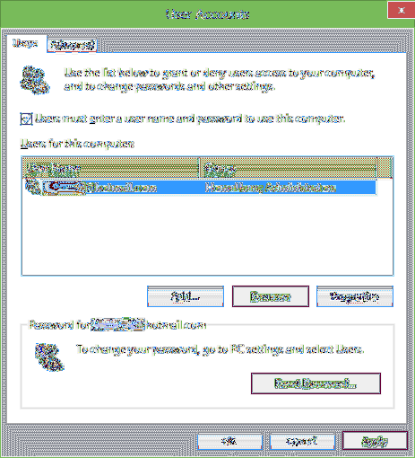 So melden Sie sich automatisch in Windows 10 an
