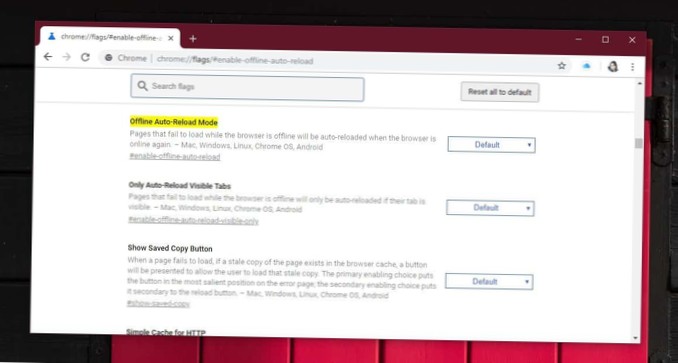 Comment recharger automatiquement les onglets hors connexion dans Chrome