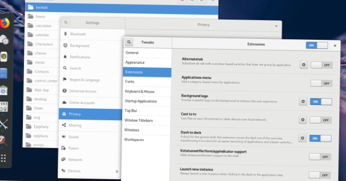 Slik sikkerhetskopierer du Gnome Shell Desktop-innstillinger på Linux