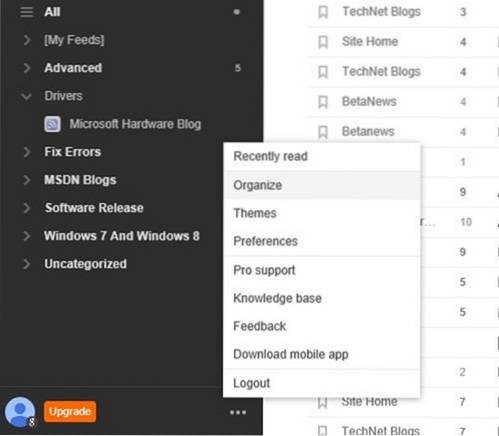 Comment sauvegarder les flux Feedly sur PC en tant que fichier OPML