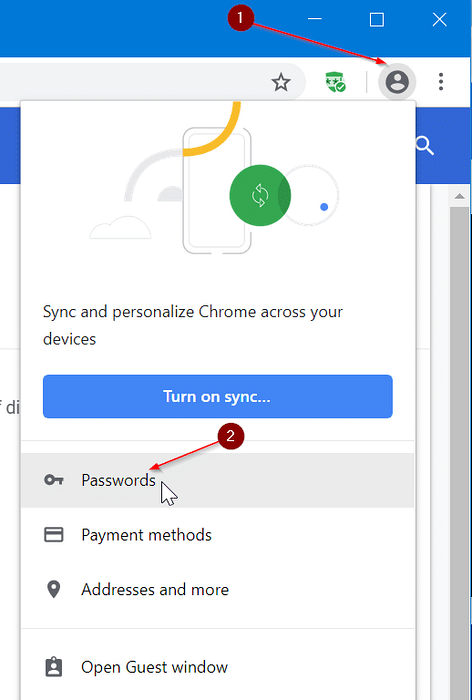 How To Backup Saved Passwords In Google Chrome Browser