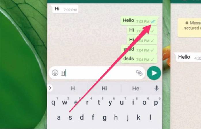 Hoe u er zeker van kunt zijn dat iemand u heeft geblokkeerd op Whatsapp