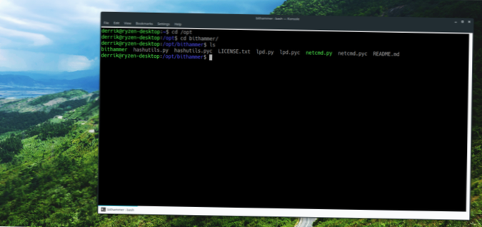 Hoe Bittorrent-verkeer op een netwerk op Linux te blokkeren met BitHammer