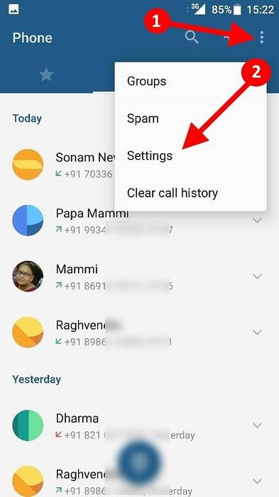 Hoe telefoonnummers op Android Nougat te blokkeren