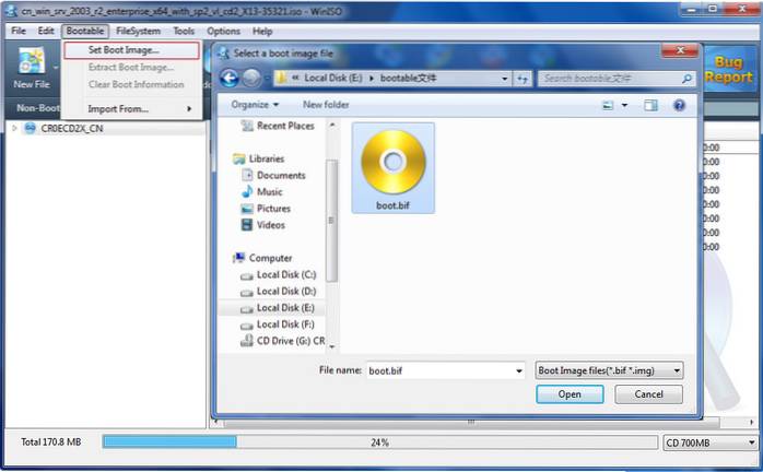 How To Boot From ISO File