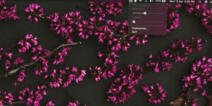 Comment modifier la luminosité de tous les écrans sur macOS