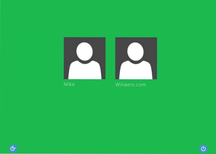 Jak zmienić kolor tła ekranu logowania w systemie Windows 8