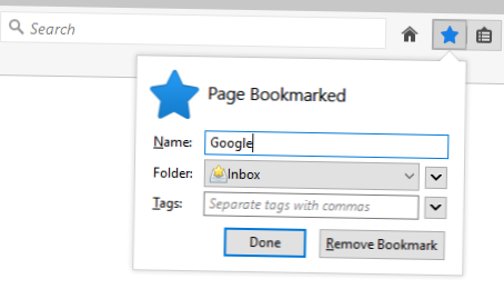 Come modificare la cartella dei segnalibri predefinita in Firefox