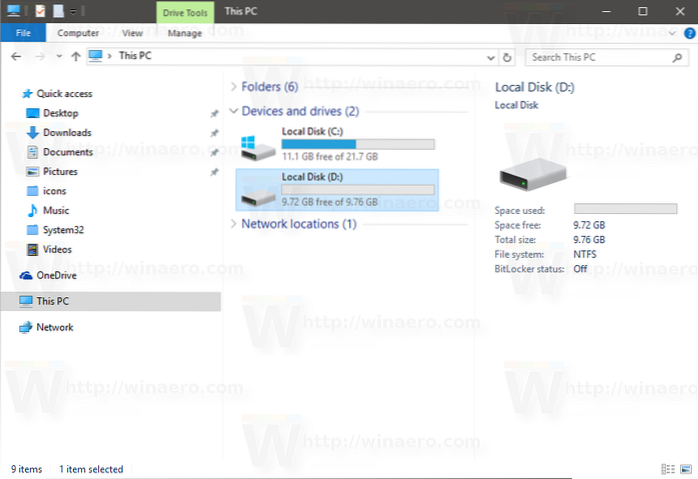 How to change the default Drive Icons with a different image in Windows 10