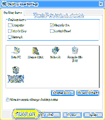 How To Change The Default Recycle Bin Icon In Windows 10