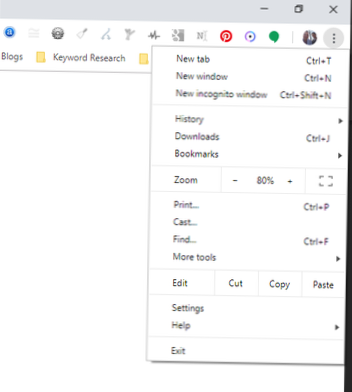 So ändern Sie die Standardsuchmaschine in Chrome