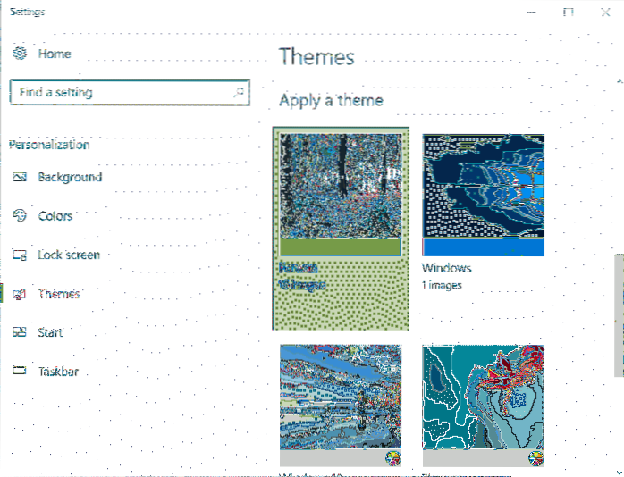 How To Change Themes In Windows 10 Creators Update