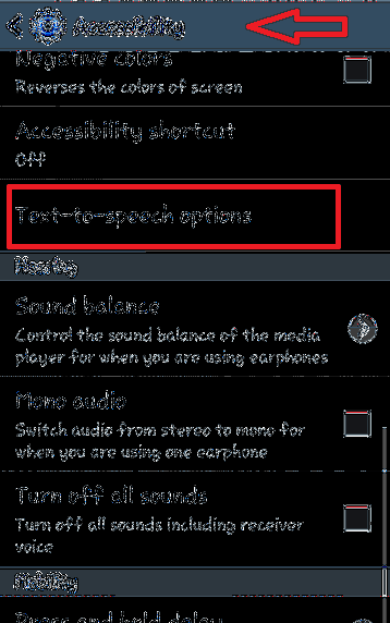 Come cambiare la voce per la navigazione in Android