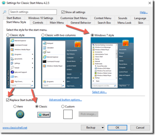 Como mudar o menu iniciar do Windows 10 para o estilo do Windows 7