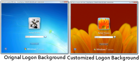 Come cambiare facilmente la schermata di accesso di Windows 7 [senza usare hack