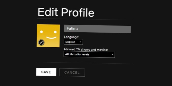 Comment changer votre icône de profil Netflix