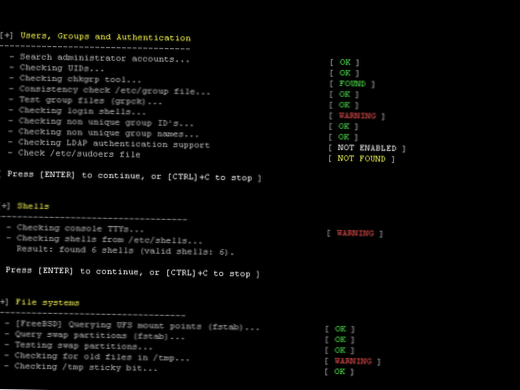 Hoe u de beveiliging van een Linux-pc kunt controleren met Lynis