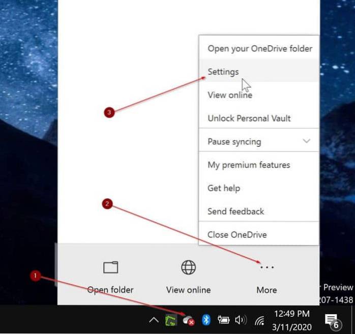 Cómo verificar el uso del espacio de almacenamiento de OneDrive en Windows 10
