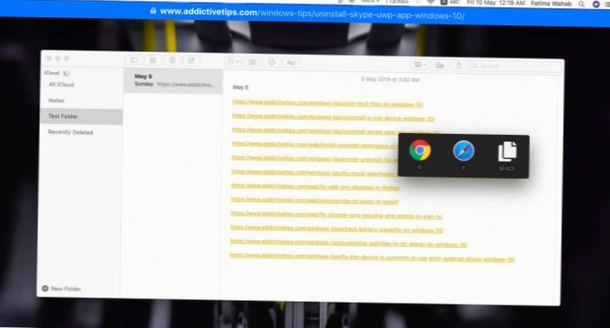 How to choose a browser to open links on macOS