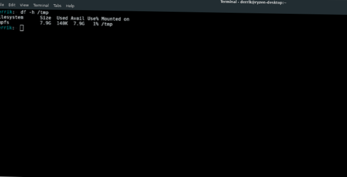 So bereinigen Sie den temporären Linux-Ordner, wenn er voll ist