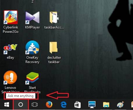 Så här rensar du och tar bort din Windows 10 Aktivitetsfält