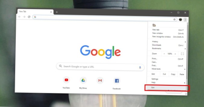 How to clear Recent tabs history in Chrome